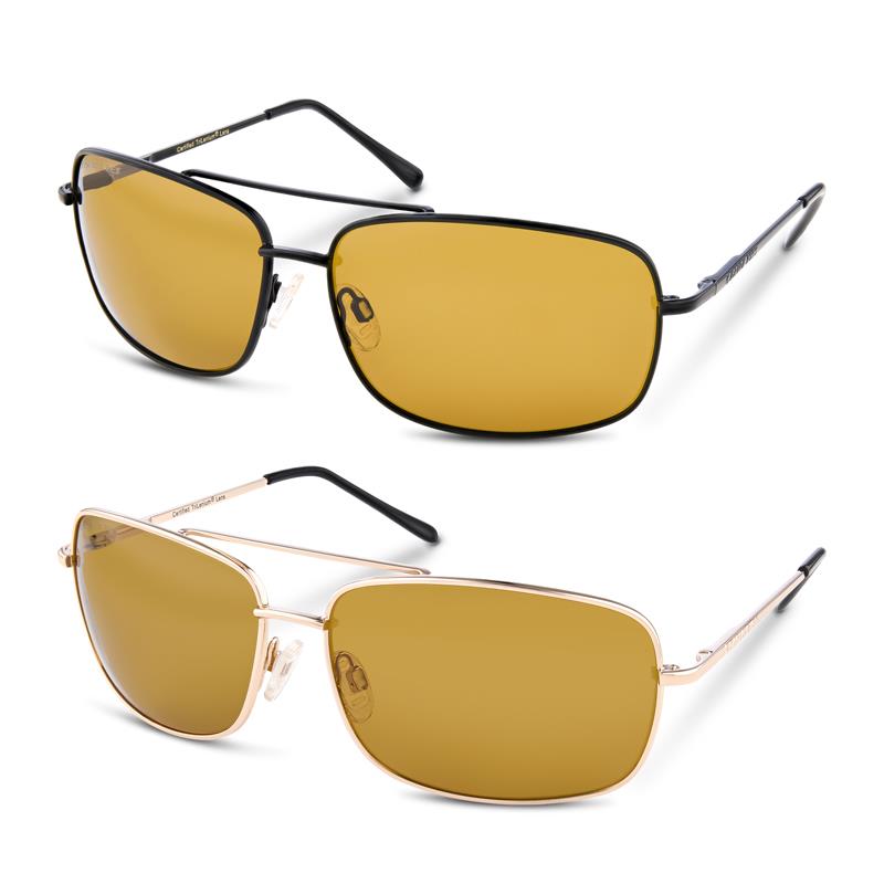 Eagle Eyes Navigator Black Sunglasses Plus FREE Navigator Gold Sunglasses
